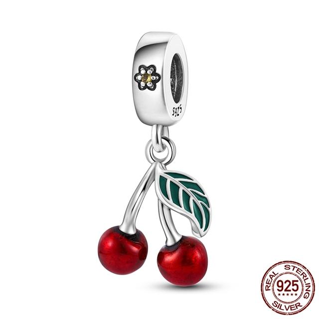 The New Pendant Beaded Charms Fit Bracelet 925 Sterling Silver Women DIY Fine Jewelry