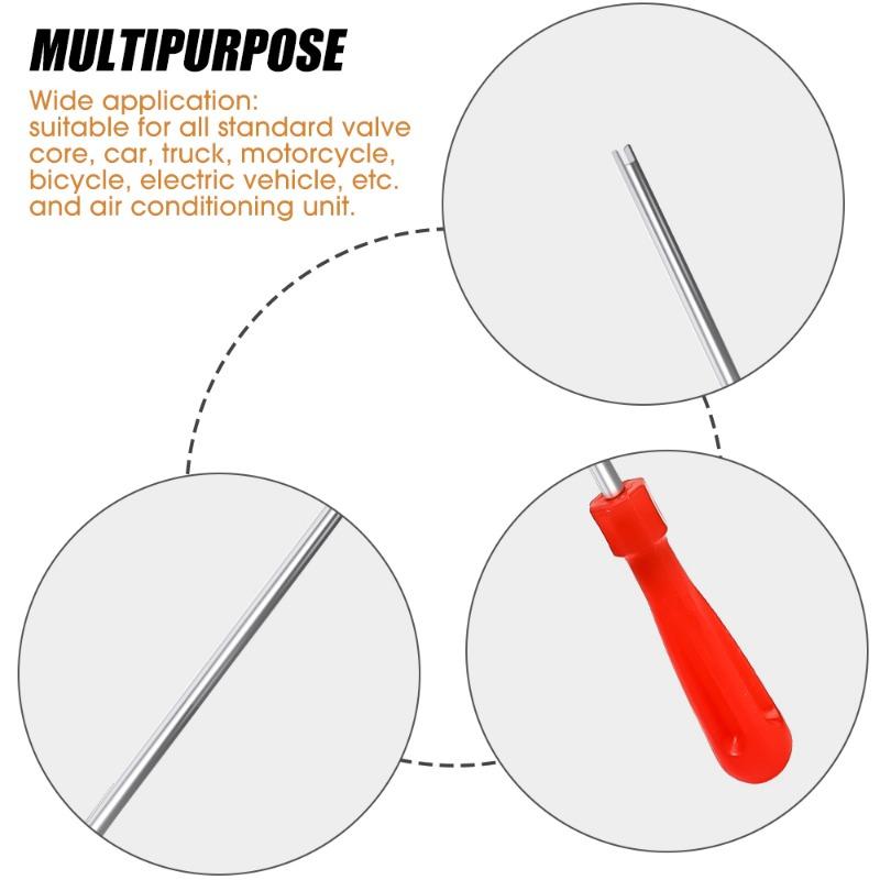 Отвертка для сердечника клапана автомобиля Универсальный автомобильный велосипедный колесный инструмент для снятия сердечника клапана Инструменты для установки и разборки сердечника клапана
