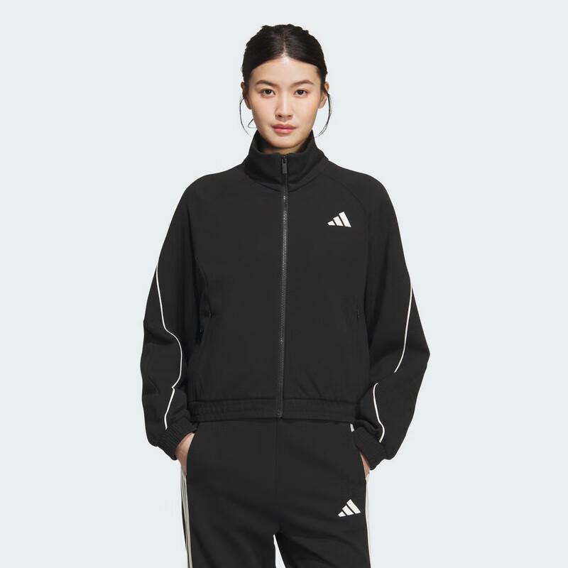 Adidas Женская трикотажная спортивно-повседневная свободная куртка STADIUM KN JKT