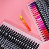 Dual Tip Brush Art Markers Pen 12/24/36/48/60/72/100/120/168 Colors Watercolor Pens for Drawing Painting Calligraphy Art Supplies