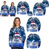 Unisex Ugly Christmas Sweater With Funny Dog Print And Soft Breathable Fabric