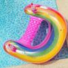 Rainbow U-shaped Inflatable Floating Lounge Chair
