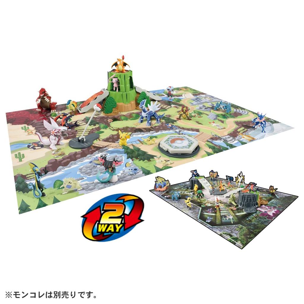 TAKARA TOMY Monster Monster Collection Diorama Pokemon Игрушка для детей от 4 лет и старше Соответствует стандартам безопасности игрушек Сертификация ST Mark Pokemon TAKARA TOMY