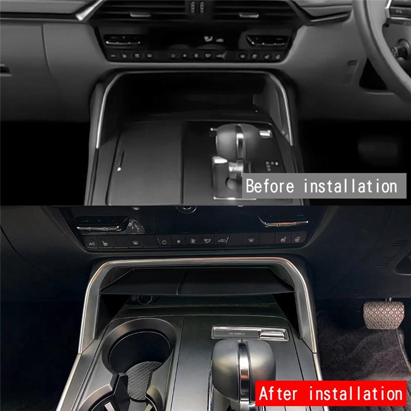 SXR-Car Central Control Storage Box For Mazda CX-60 + Organizer Tray Car Interior Accessories