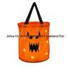 Halloween Pumpkin Trick-or-Treat Candy Bag and Gift Basket for Children