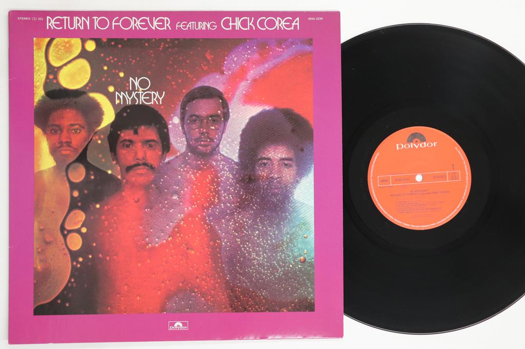 LP Record RETURN TO FOREVER, CHICK COREA - No Mystery 25MJ3224 POLYDOR 1983 Japan Jazz Used