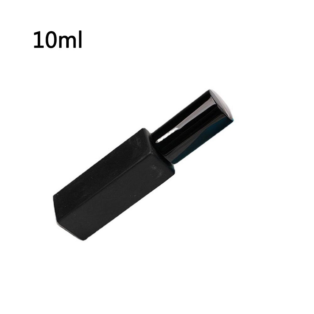 5 мл 10 мл Портативный флакон для духов Черный Мини-контейнер для косметики Атомайзер-пробник Стеклянный Пустой Многоразовый флакон Для путешествий