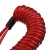 Anti-lost Bike Spring Reminder Cable Metal Disc Brake Lock Rope  Universal