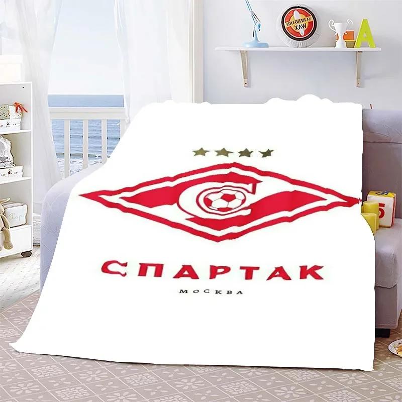 ФК Спартак Москва Футбол Легкое Удобное Мягкое Дышащее Ультратеплое Одеяло Постельное Белье Дорожное Постельное Белье
