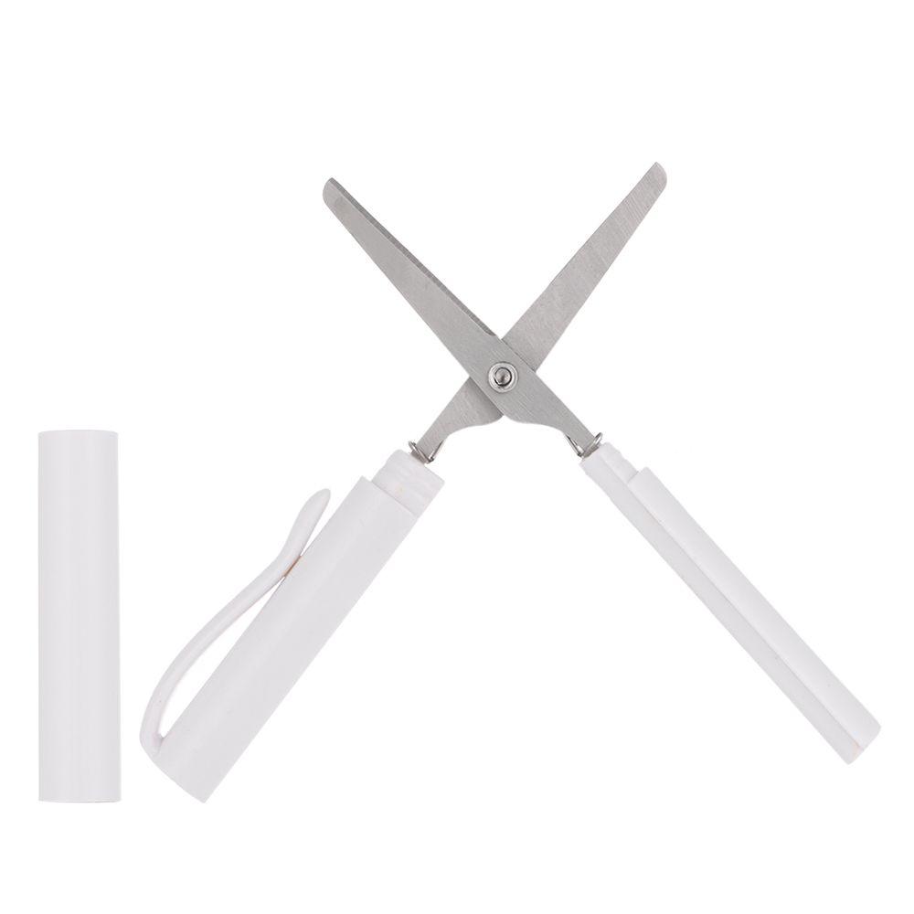 DIY Multifunction Paper-Cutting Art Tool Folding Scissors School Office Supplies Pen Shape Scissors