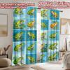 2D flat Photography Backdrop Popular Photography Scene Banner Colorful Frog s 100% Polyester Festive Wall Decor for Door,