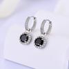 Luxury January Birthstone Natural Garnet Earrings S925 Silver Fine Jewelry Lady Anniversary & Banquets Wear