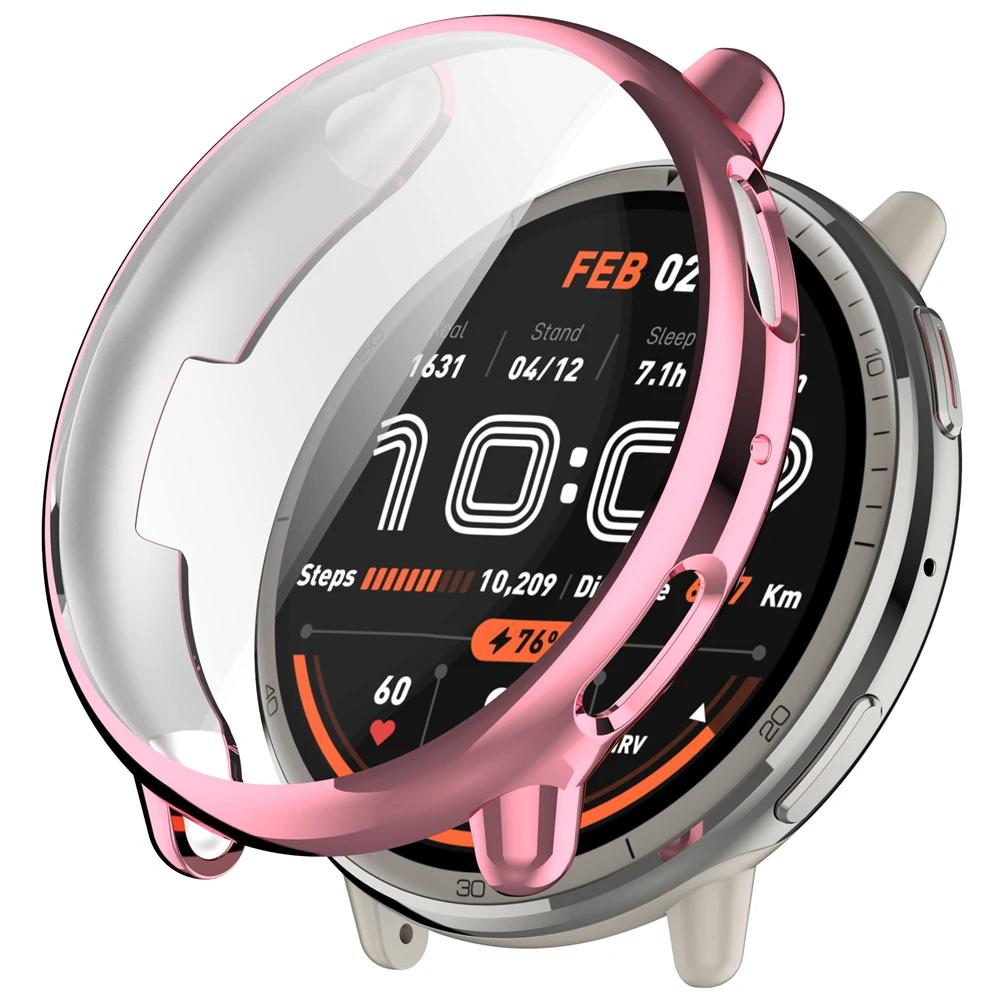 Защитный чехол для Amazfit Active 2 Полное покрытие Защитное стекло для экрана для Amazfit Active 2 Бампер Оболочка Аксессуары