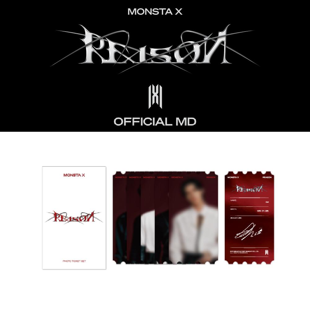 MONSTA X POP-UP STORE REASON Набор фотобилетов