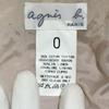 Made in Japan agnes b Spring Coat Jacket 0 Women XS Linen Light Pink Lining(USED)