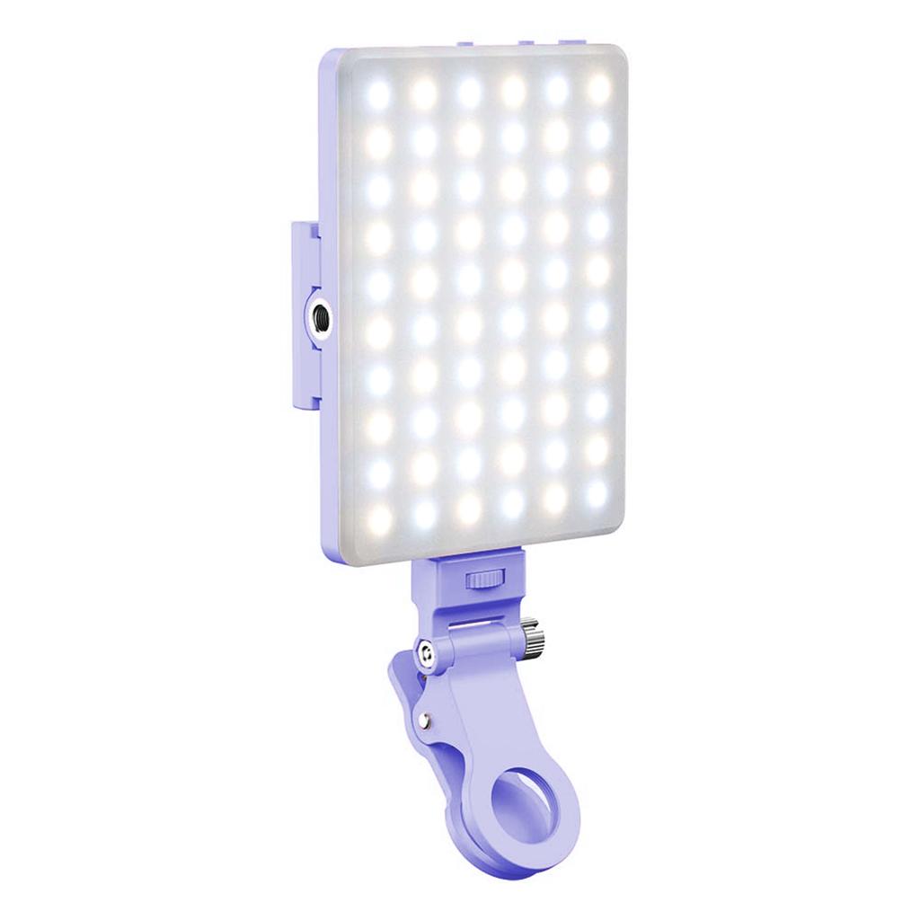 Mobile Fill Light, Video Conference and Live Streaming Pocket Light, Adjustable Brightness Outdoor Selfie Lamp