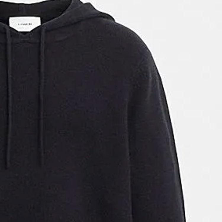 COACH Sweaters Men's Black Hooded Moderate Other CS474-BLK