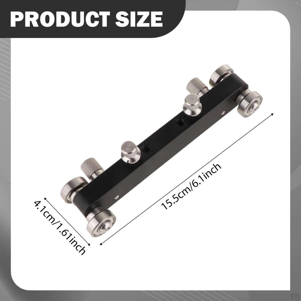 Guitar Bridge Saddle Nut Sander Adjustment Screws Compact Daily Essential Professional Luthier Tool