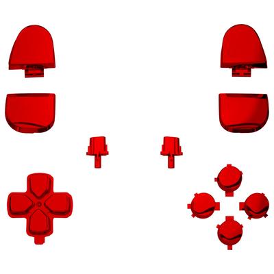 EXtremeRate совместим с контроллером PS5, замена R1L1R2L2, кнопка Trigger Share Option Face Full Set, совместимая с контроллером Chrome PS5