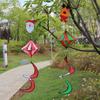 1Pc Animal Rotating Wind Strip Windmill Hanging Wind Spinner Toy Garden Decor