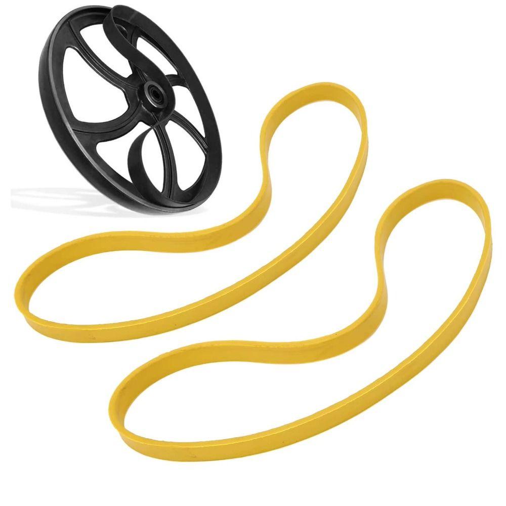 2 шт. Противоскользящие колеса для ленточной пилы по дереву 8/9/10 дюймов Резиновая шина для ленточной пилы Резиновое кольцо для ленточной пилы