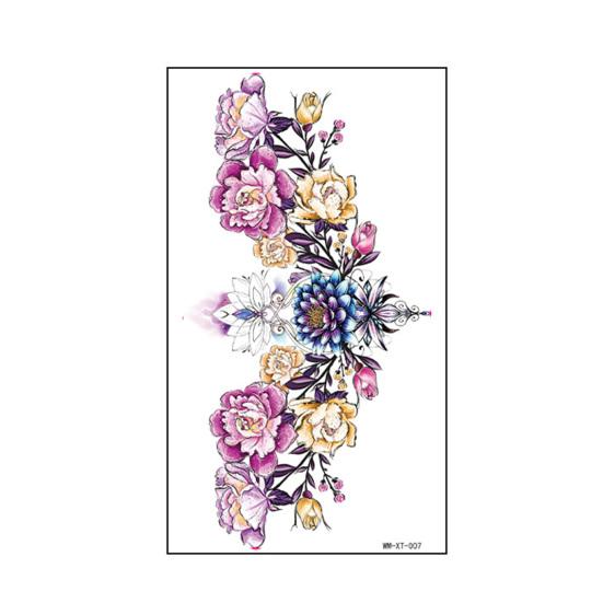 Temporary Tattoo Removable Decorative Paper Eco-friendly Fake Sticker Home Use