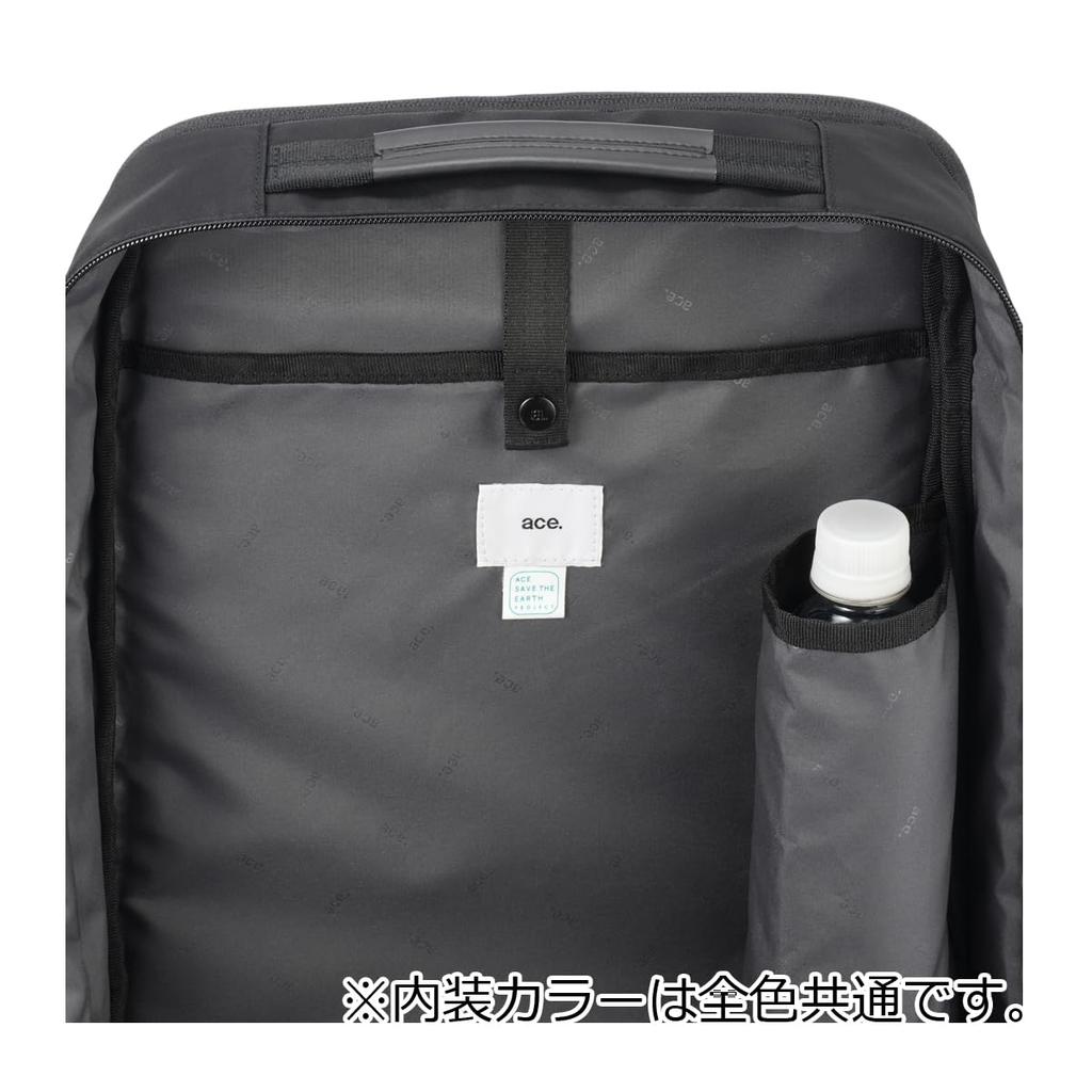 Business Backpack Inch PC Storage A4 Compatible Wide Harness Included Chest Belt Included 2 Air Chambers Silent Zipper Setup Possible Made of Recycled