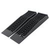 Car Ramp, 3-ton, Compatible with Lowered Vehicles, Large Vehicle Jack Support, Black Tire Ramp, Set of 2