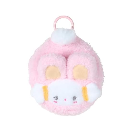 Мини-кошелек-брелок SANRIO (Весенний Кролик) Кейс для аксессуаров Cogimyun, косметичка с карабином 295825