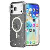 For iPhone 17 Pro Case Compatible with MagSafe Glitter Powder PC+TPU Phone Cover