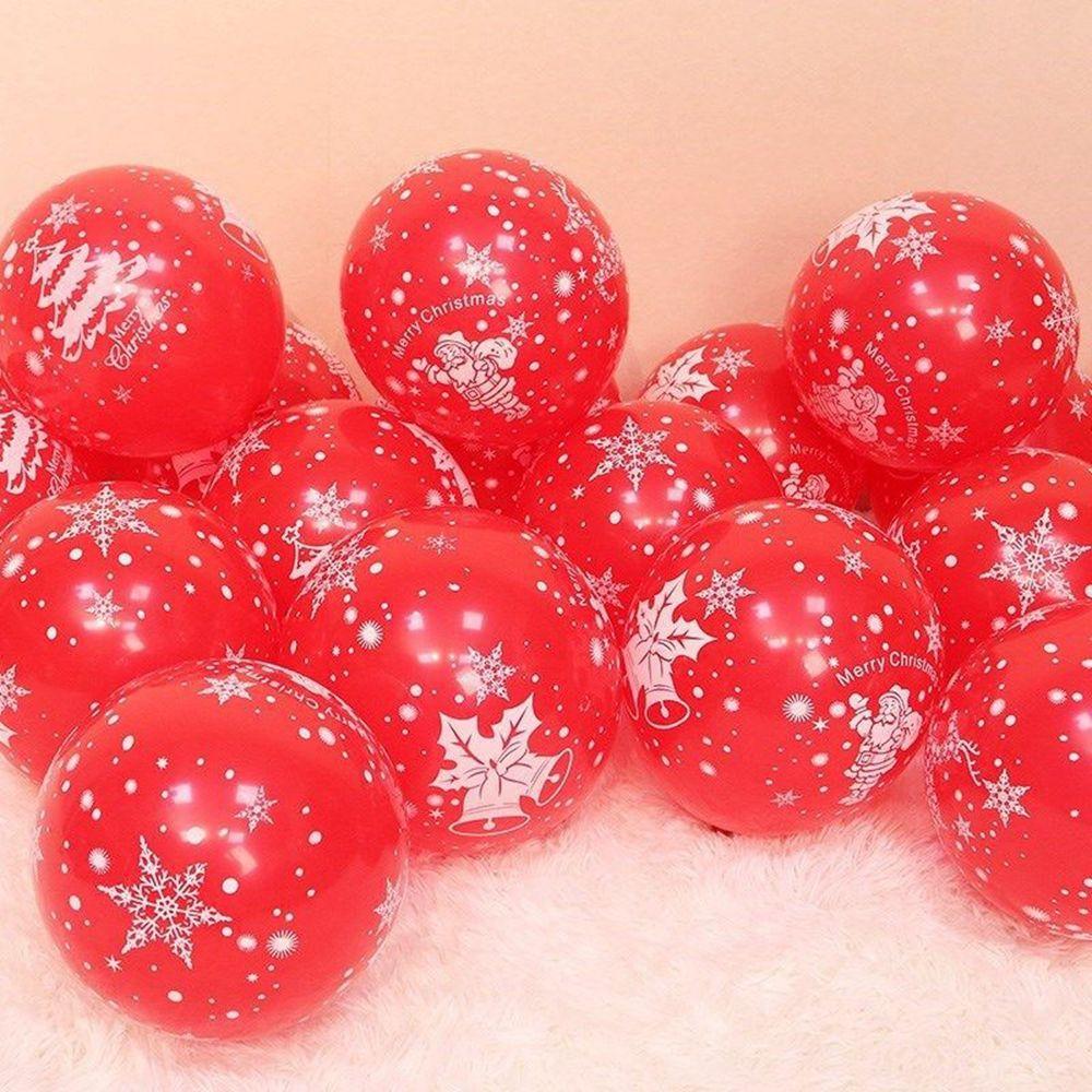 Рождественские латексные шары Золотые зеленые шары Конфетти Воздушные рождественские елки День рождения Детская вечеринка Украшения Свадебные принадлежности