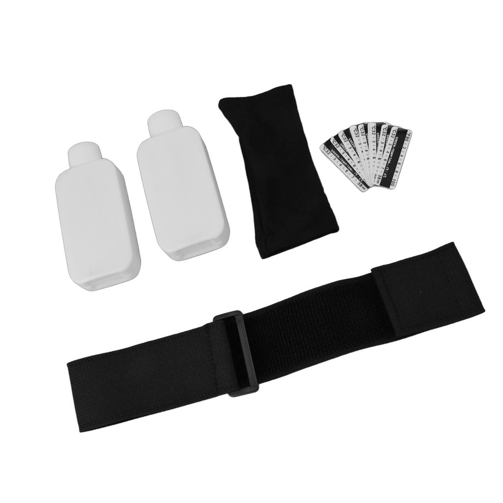 Полный набор для анализа мочи Большой объем С ремешком для ноги Сумка из Оксфорда Изолированный гелевый пакет 2 бутылки 10