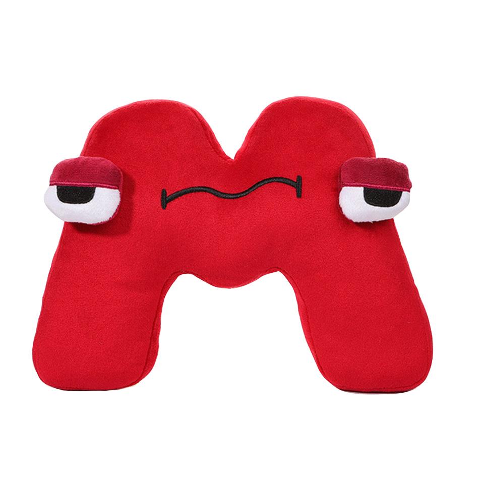 Alphabet Lore Мягкие игрушки Аниме Кукла Kawaii 26 Английские буквы Мягкие игрушки Дети Просвещение Монтессори Мягкая игрушка Кукла Подарки