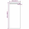 VidaXL Rideaux en voile avec œillets 2 pcs rose clair 140x225 cm, rideau en filet, rideau transparent, voile de fenêtre, 4102085