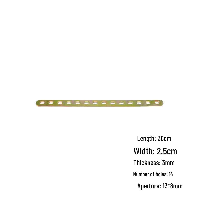 Thickened Flat Iron Bar with Holes for Corner Modifications