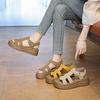 Thick-soled Roman Sandals Summer 2025 New Heightening Fashion Fairy Style Skirt Soft-soled Beach Shoes Women's Sandals
