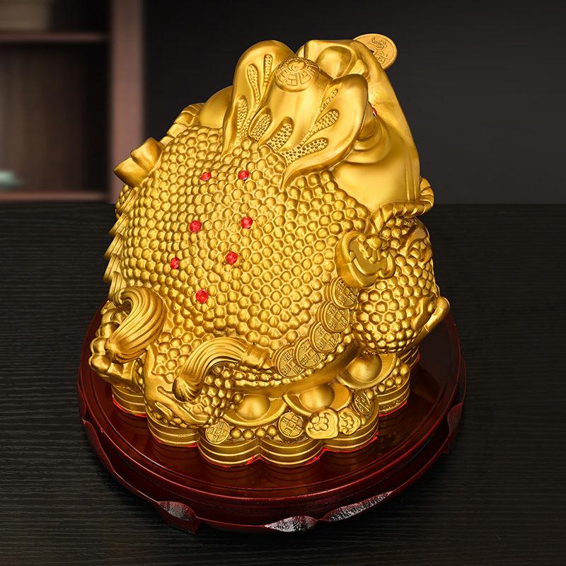 Fengshui Zhaocai Чистая медная золотая жаба украшения привлекают богатство сокровищница золотая жаба гостиная открытие магазина подарок