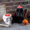 Creative Skull Candle Jar Molds 3D Halloween Candle Jar Mold  for Beginners