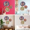Kalamkari Madhubani Wall Plates for Home Decoration | Wall Decor Items for Living Room | Metal Wall Décor | Gift Items for Women and Men