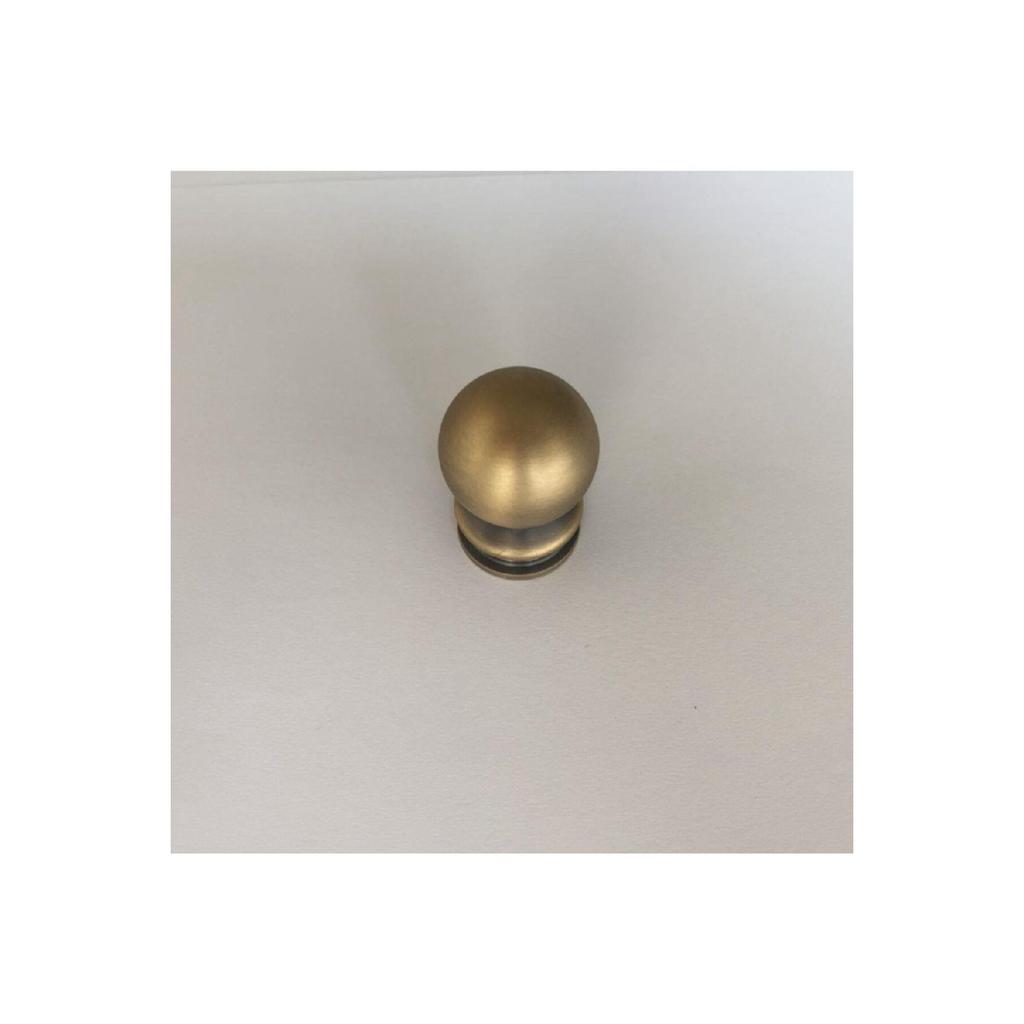 Маленькая мраморная ручка в форме глобуса античная желтая ручка для мебели ящика диаметром 25 мм