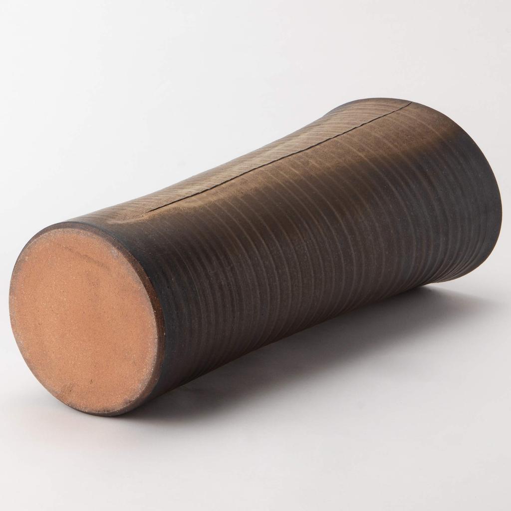 Посуда Сигараки Ваза Хечимон Цветочная основа Большая вертикальная керамика Итидзё Кинсай MR-1-2607