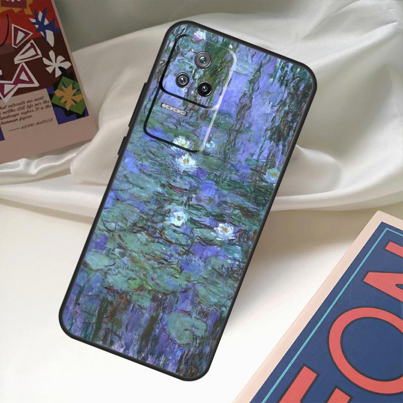 Чехол с рисунком Клода Моне для POCO X6 Pro M6 X5 X3 M5s F3 F5 Xiaomi 14 Ultra 13 12 Lite 11T 12T 13T Pro Coque