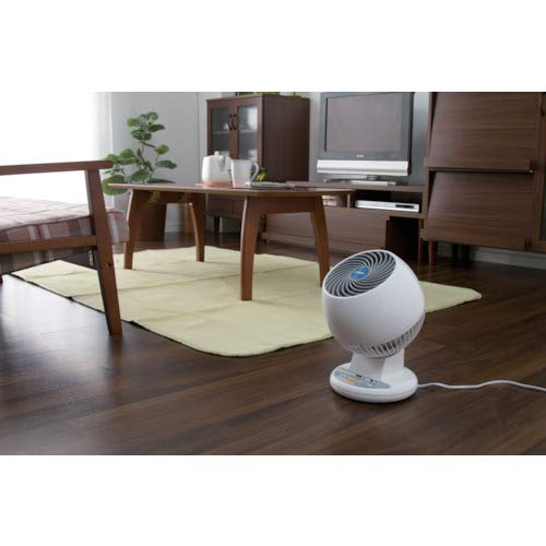 IRIS OHYAMA Circulator, 8 Tatami Mats, Quiet, Up/Down, Left/Right Swing, Powerful Air Blower, Remote Control Included, Timer Function, White PCF-C15T