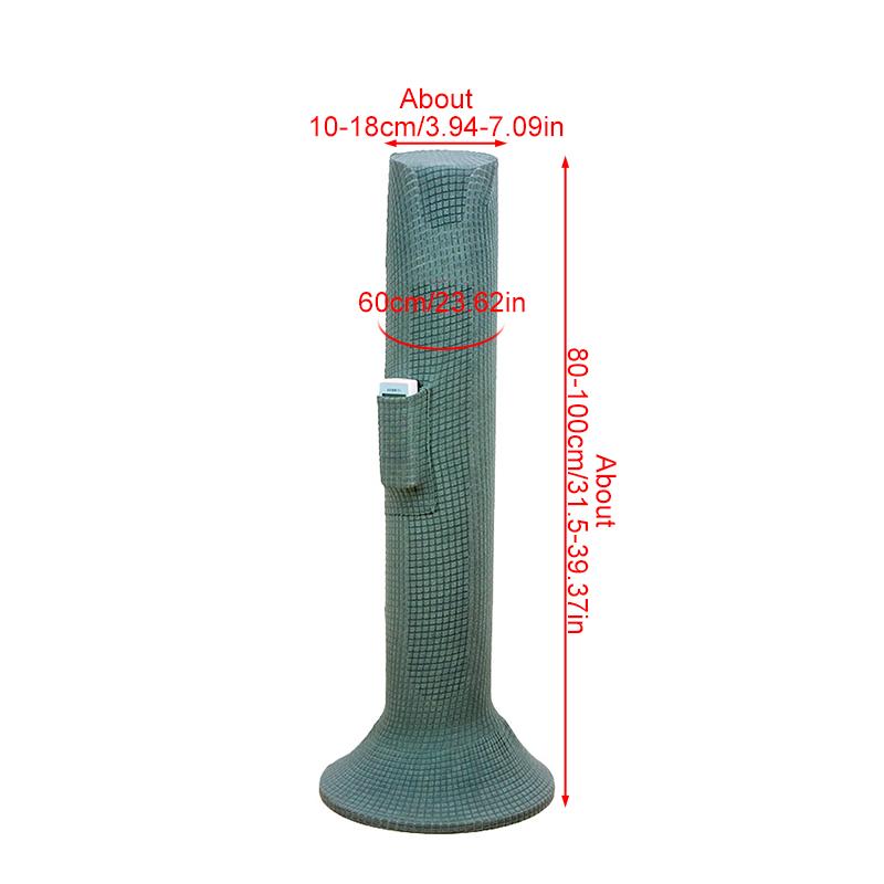 1 шт. Защитный чехол для хранения от пыли в скандинавском стиле с эластичной резинкой, однотонный, для башенного вентилятора, пылезащитный, всеобъемлющий