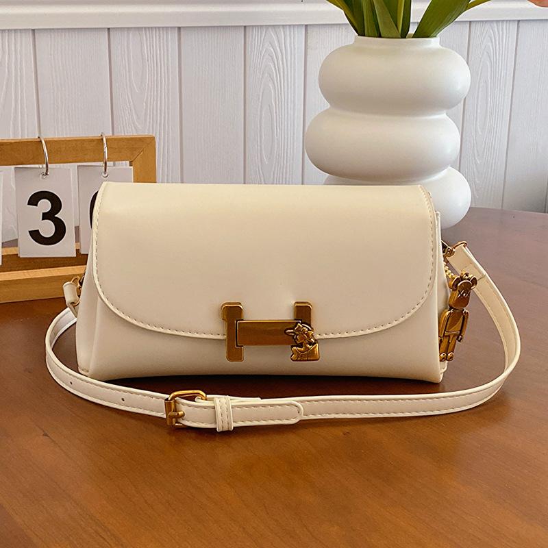 Сумка из искусственной кожи, маленькая и роскошная, с пряжкой H, через плечо, через плечо, дизайнерская сумка через плечо