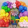 Colorful Rainbow Balloon Garland Arch Kit Multicolor Latex Ballons Decoration Wedding Birthday Decor Kid Baby Shower Favor