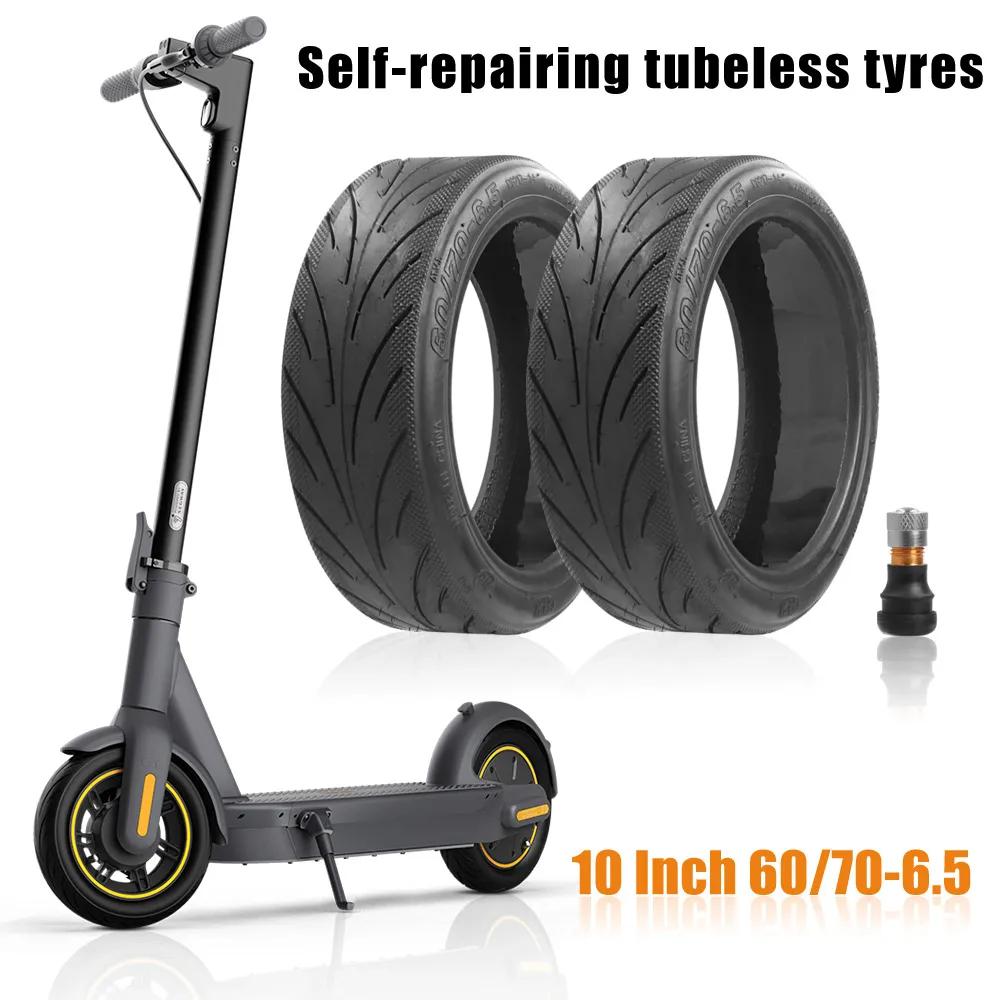 60/70-6.5 Self-Repairing Tire for Ninebot Max G30 Scooter Electric Scooter Tubeless Explosion-Proof Vacuum Tyre With Nozzle Part