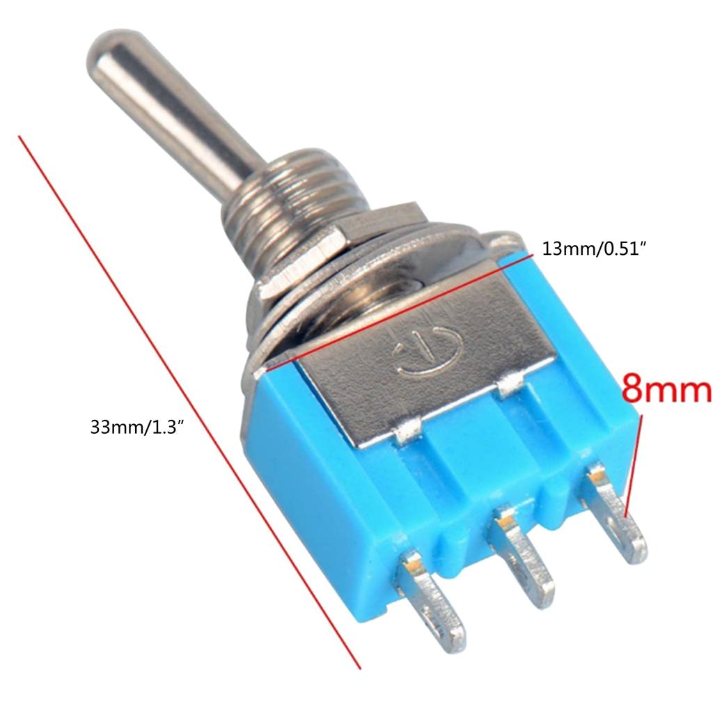 Универсальный 3-контактный 3-режимный MTS-103 тумблер включения/выключения электронный гаджет для автомобильной электроники автозапчасти