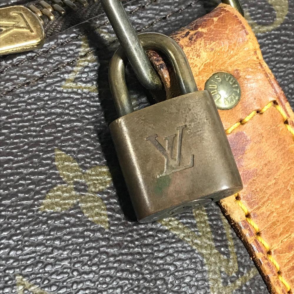 Louis Vuitton M41418 Монограмма KeepallBandouliere 45 Дорожная сумка Сумка-даффл Коричневый