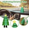 3D-печатное украшение на рождественскую елку, 3D-печатное симпатичное, регулируемые ножки для создания различных поз, рождественские украшения, уникальный человек на рождественской елке